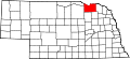 State map highlighting Knox County