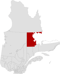 Location of Caniapiscau