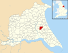 Riston UK parish locator map.svg