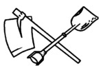 Indian Election Symbol Spade and Stoker.png