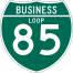 Business Loop 85 route marker