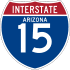 Interstate 15 marker