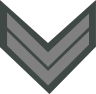 Insignia of a draftee Hellenic army sergeant belonging to the infantry.