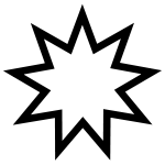 Bahai star.svg