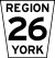 York Regional Road 26.svg
