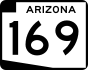 State Route 169 marker