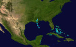 1936 Atlantic tropical storm 4 track.png