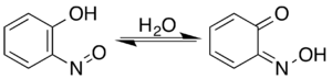 O-nitrosophenol keto-enol tautomerization.png144