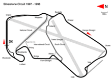 Silverstone Circuit in its 1997 configuration