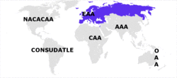 World Athletics map with EAA.png