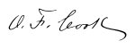 O. F. Cook signature 1.svg