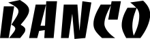 Banco font.svg