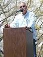 Lawrence Plamondon speaking at Kent State, May 4 2009.jpg