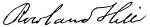 Rowland Hill signature.svg