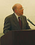 John Edward McLaughlin speaking on May 28, 2004.jpg