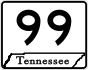 State Route 99 primary marker