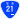 Japanese National Route Sign 0021.svg
