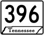 State Route 396 marker
