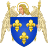 Arms of Charles VI of France (counter-seal).svg