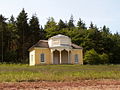 Robin Hood's Hut above Halswell House - geograph.org.uk - 577854.jpg
