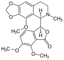 Narkotin - Narcotine.svg