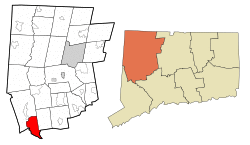 Location in Litchfield County, Connecticut