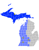 Map of US District Court for the Western District of Michigan.svg