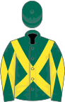 Dark Green, Yellow cross belts, diabolo on sleeves