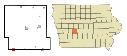 Location in the State of Iowa