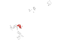 Location within Riau Islands