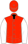 Scarlet, white sleeves