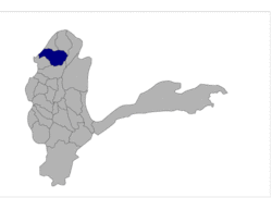 Kuf Ab & Khwahan in Badakhshan map