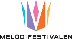 The first generic logo for Melodifestivalen, in use 2002–2010
