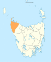 Circular Head LGA Tasmania locator map.svg