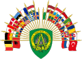Greater coat of arms of Supreme Headquarters Allied Powers Europe.svg