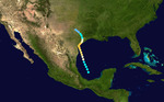 1945 Atlantic hurricane 5 track.png