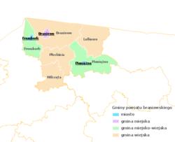 Division into gminas