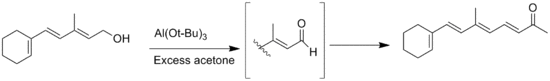 An Oppeneaur oxidation of aldehyde