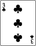 3 of clubs