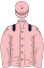 Pink, dark blue epaulets