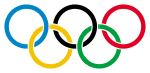 Olympic rings with white rims.svg
