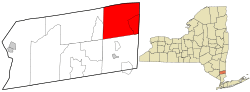 Location of Patterson, New York