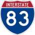 Interstate 83 marker