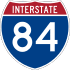 Interstate 84 marker