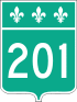 Route 201 shield