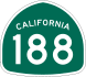 State Route 188 marker