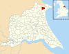 Boynton, East Riding of Yorkshire UK parish locator map.svg