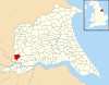 Wressle UK parish locator map.svg