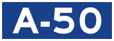 Autovía A-50 shield}}