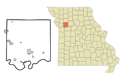 Location of Fleming, Missouri